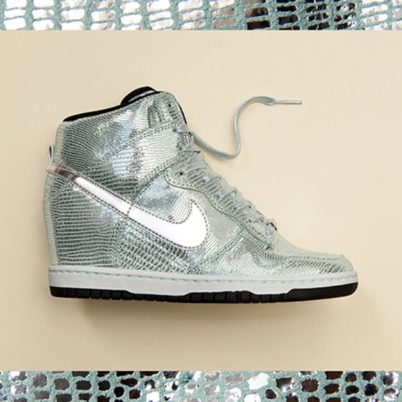 Nike Shoes - Sold Nike Dunk Sky Hi Disco Ball Womens sneakers sz 7.5